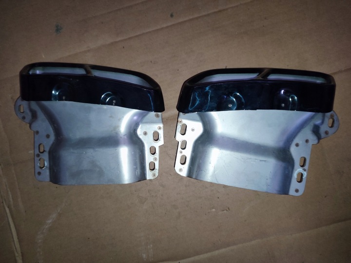 PARE-CHOCS ARRIÈRE SPOILER GLISSIÈRES ÉCHAPPEMENT W176 A-KLASA A45 AMG MERCEDES