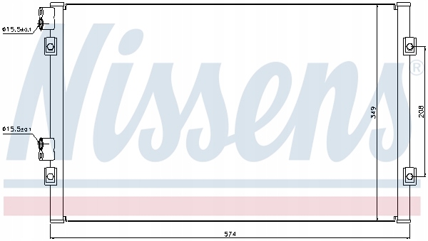 DÉSHYDRATEUR NISSENS 5073579AA 5017405AA 5017405AB 50