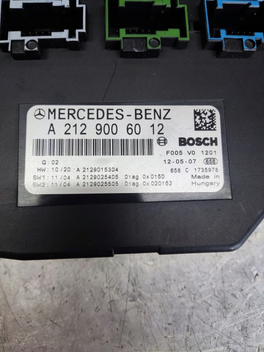 MERCEDES W212 W204 LIFT MODULE CONTRÔLEUR SAM A2129006012