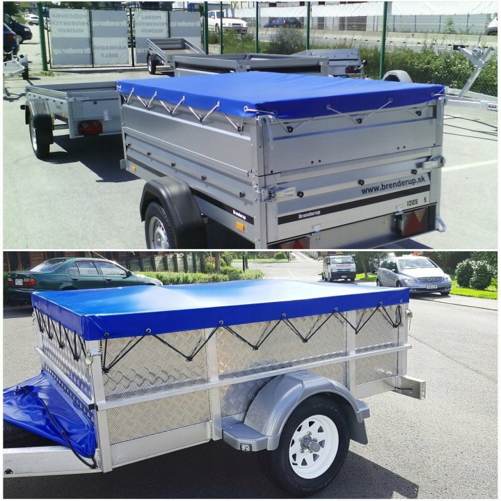 BÂCHE PROTECTRICE SUR PRZYCZEPE 600D OXFORD HYDROFUGE AVEC OCZKAMI