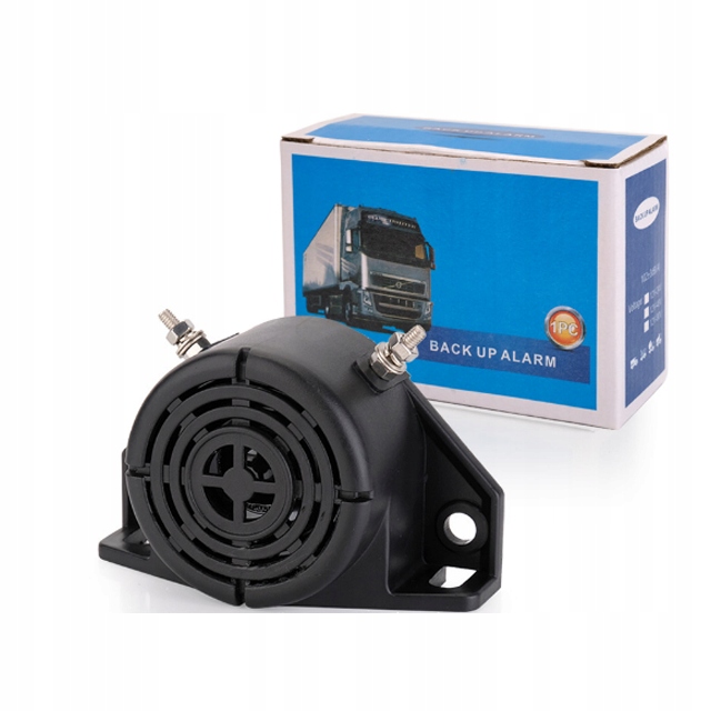 DISPOSITIF DE SIGNALISATION SONORE SIGNAL MARCHE ARRIÈRE VITESSE ARRIÈRE 107DB 12V 24V TIR