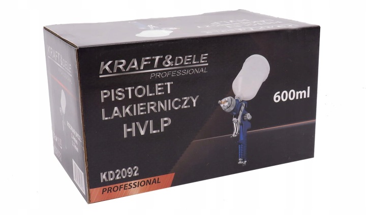 PISTOLET LAKIERNICZY HVLP 750ML BUSE 1,4MM KD2092