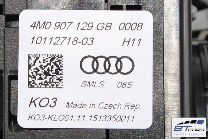 AUDI A4 A5 MANETTES BANDE AIR BAG 4M0907129GB 4M0 907 129 GB COMMUTATEUR DROIT