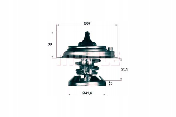 TERMOSTATO DB 75C W201- 202 