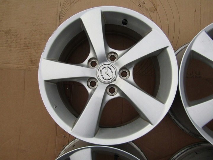 4 PIEZAS LLANTAS 16 MAZDA 3 5 6 323 CX-3 CX3 CX30 CX-5 CX5 6,5J 5X114,3 ET52,5 