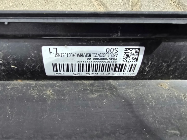 MOULURE SEUIL GAUCHE BMW 3 G20 G21 8069381 KIT