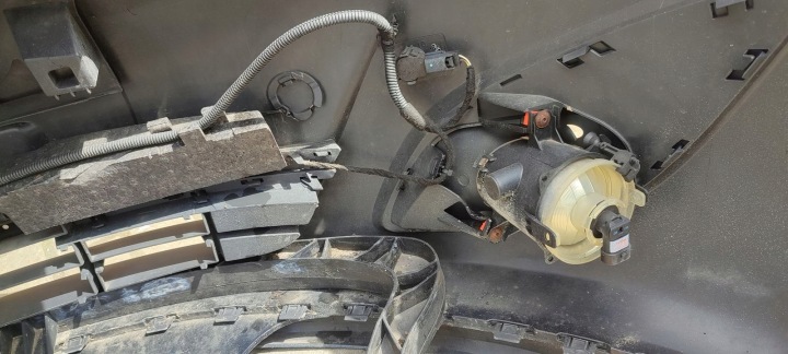 PARE-CHOCS AVANT AVANT PDC OPEL MERIVA B Z20R