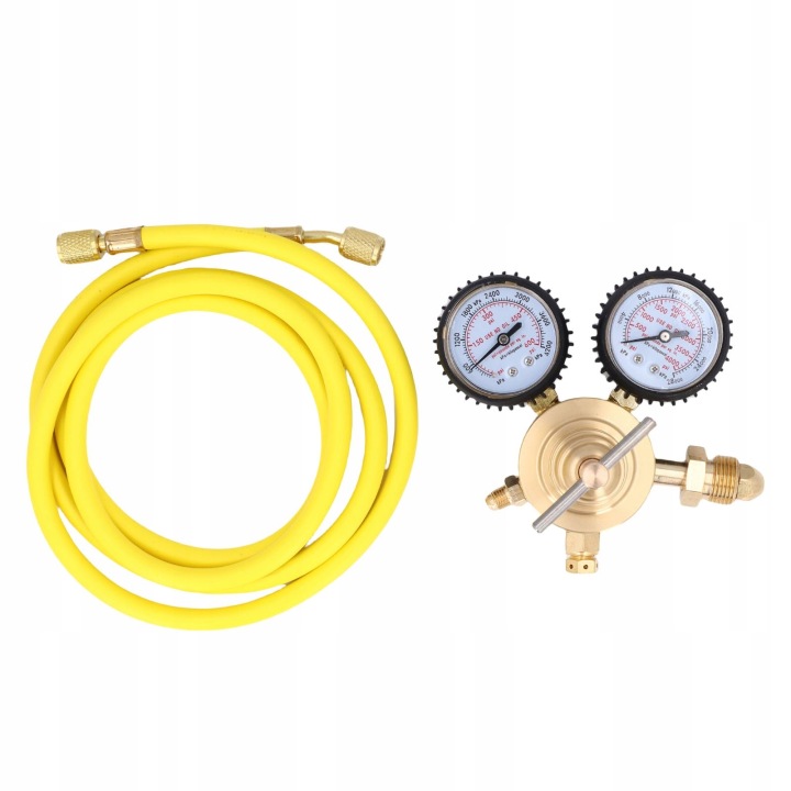 RÉDUCTEUR DE VITESSE AZOTE CGA580 ADMISSION 0-600 PSI WYJSCIE 1/4 POUCES RACCORD MESKIE 7M