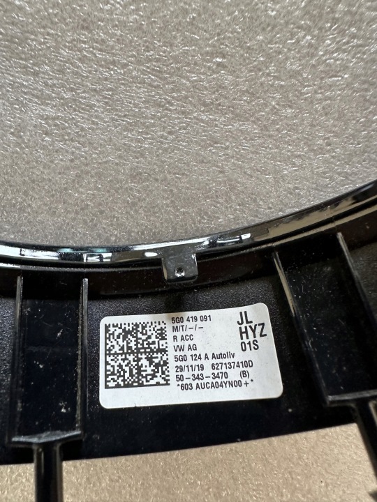 BOUTONS MULTIFONCTION CHÂSSIS VW R-LINE 5G0419685 2G0959442L