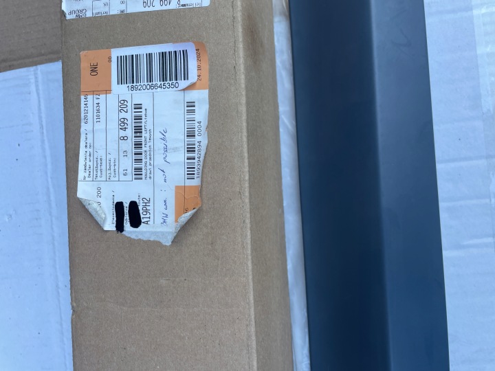 REVÊTEMENT MOULURE INFÉRIEURE PORTES DROIT AVANT BMW X3 G01 X4 G02 8064796 NEUF