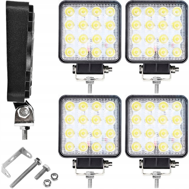 HALÓGENO IP 6LAMPA EN FUNCIONAMIENTO 7 RETROVISOR FAROS DIOPARA LUMINOSO LED 12V PARA CIAGNIKA TRAKTORA 