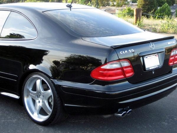 MERCEDES CLK W208 SPOILER SPOILER SUR COUVERCLE DE COFFRE REVÊTEMENT