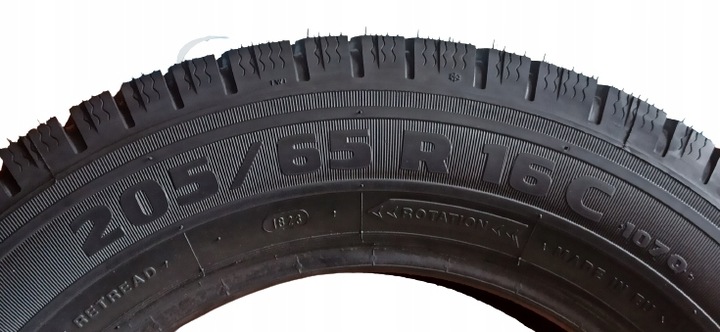 4 PIEZAS NEUMÁTICOS DE INVIERNO 205/65R16C CALIDAD 