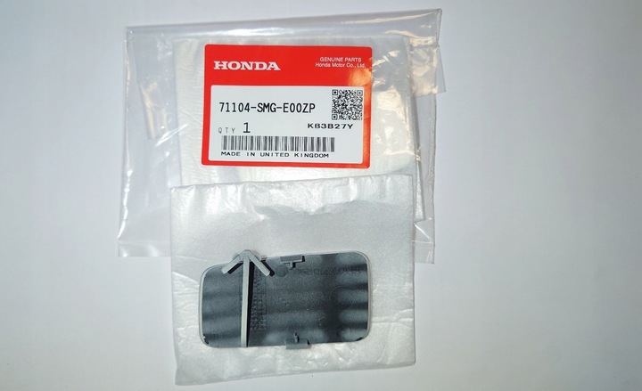 BRIDA CIEGA DE PARAGOLPES DERECHA HONDA CIVIC VIII UFO BLANCA 