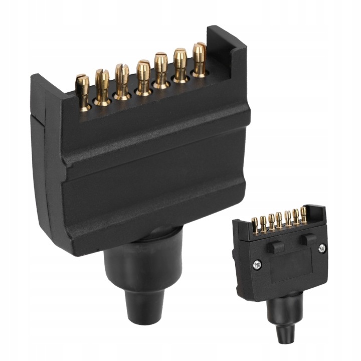 AUSTRALIJSKI 7-PINOWY PLASKI MESKI ADAPTATEUR CONNECTEURS WTYKOWEGO DOUILLES D1