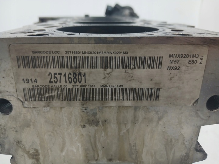 BLOC MOTEUR BMW E60 535 D LIFT 306D5
