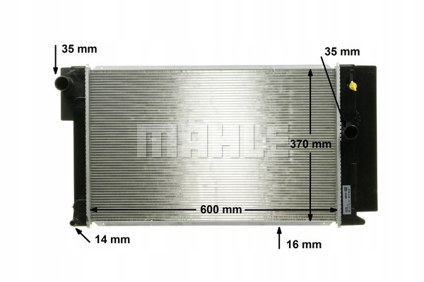 MAHLE ORIGINAL CR 1078 000S RADIATEUR SYSTÈME REFROIDISSEMENT MOTEUR