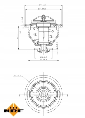 TERMOSTATO SISTEMAS DE REFRIGERACIÓN EASY FIT 725140 