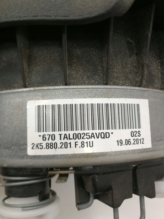 VOLKSWAGEN CADDY 2013 GAUCHE CÔTÉ COUSSIN SÉCURITÉ AIRBAG CAOUTCHOUC
