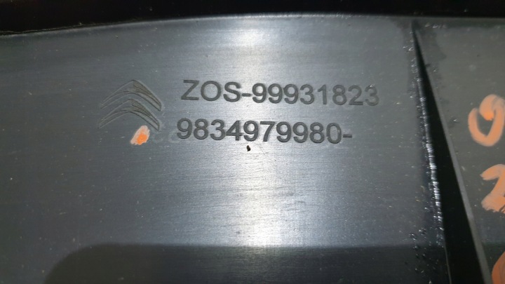PROTECTION RADIATEURS PARE-CHOCS CITROEN C4 III 9834979980