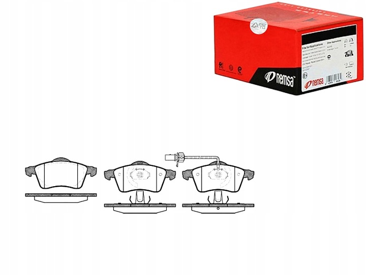 ZAPATAS DE FRENADO REMSA 7D0698151A 7D0698151D 7D069 