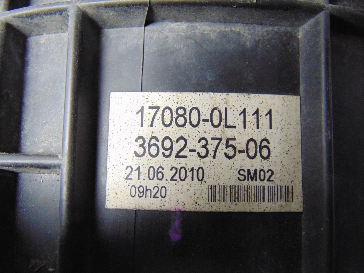 CHÂSSIS FILTRE AIR TOYOTA HILUX VII LIFT 2.5 3.0 D 17080-0L111