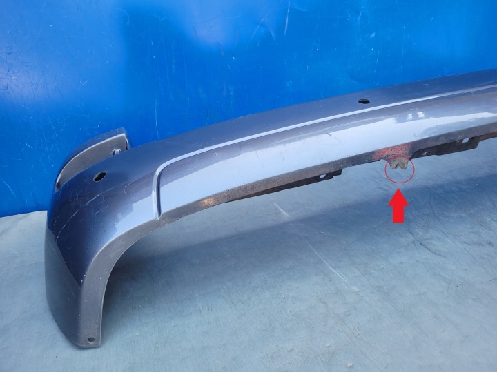 TOYOTA LAND CRUISER 120 03-09 2003- PARE-CHOCS ARRIÈRE ARRIÈRE 52159-60200