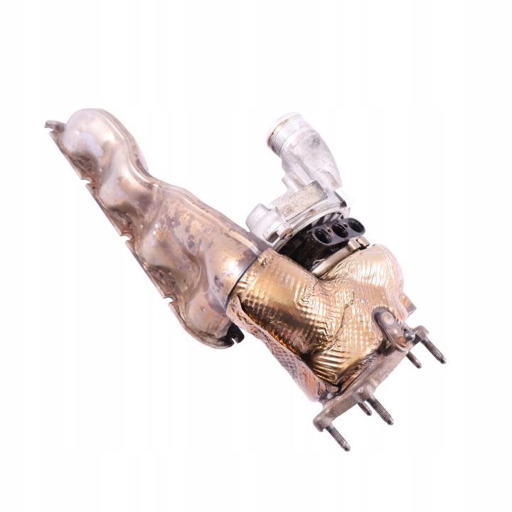 AUDI S7 4G8 4.0 TFSI TURBOCOMPRESSEUR TURBO TURBINE COLLECTEUR GAUCHE 079145703E