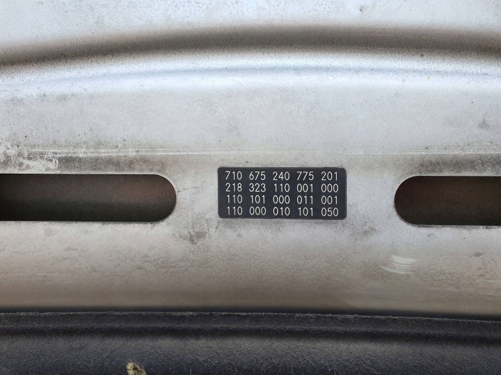 MERCEDES CLS C218 W218 X218 CAPOT COUVERCLE MOTEUR COMPLÈTE 1 PEINTURE 775