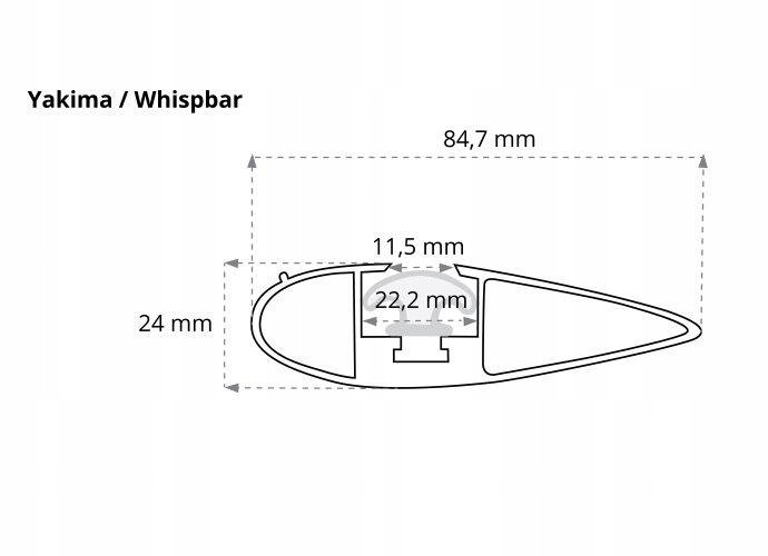 MALETERO DE TECHO YAKIMA PEUGEOT 4008 2012- 