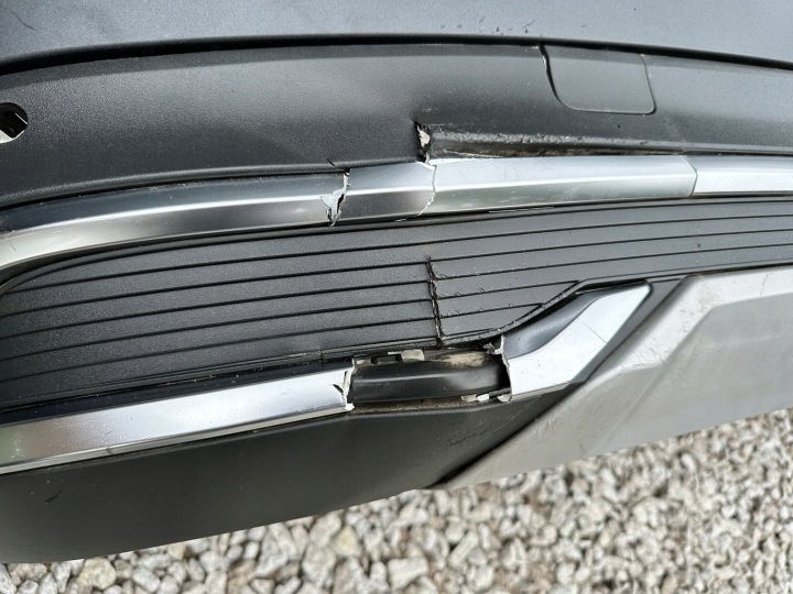 AUDI Q7 II LIFT S-LINE 4M0 19R- PARE-CHOCS ARRIÈRE PDC