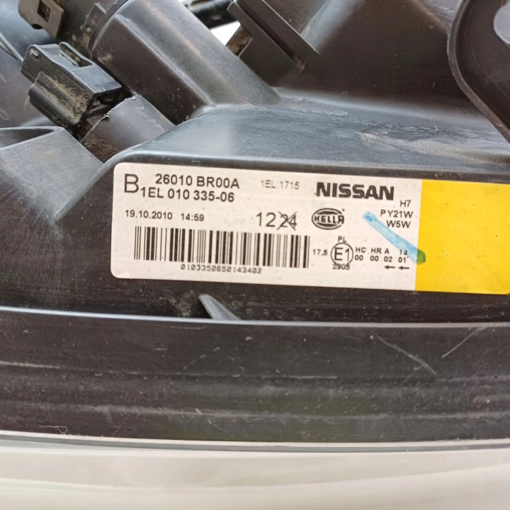 2010 NISSAN QASHQAI+2 PHARE AVANT 26010BR00A