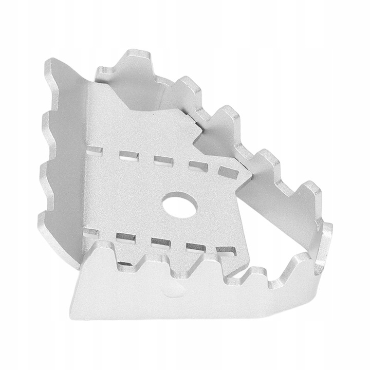 TENERE700 XT Z700 RALLONGE PÉDALE DE FREIN CNC ALUMINIUM GRIS