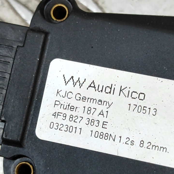 AUDI Q7 4L SERRURE COUVERCLES DE COFFRE COUVERCLES DE COFFRE 2013 4F9827383E