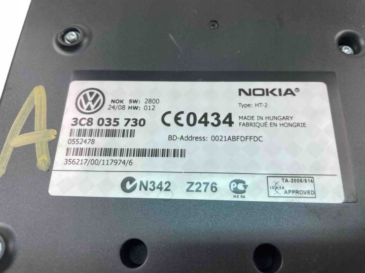 MODULE BLUETOTH VW PASSAT B6 (3C2) 3C8035730 32377851 2009