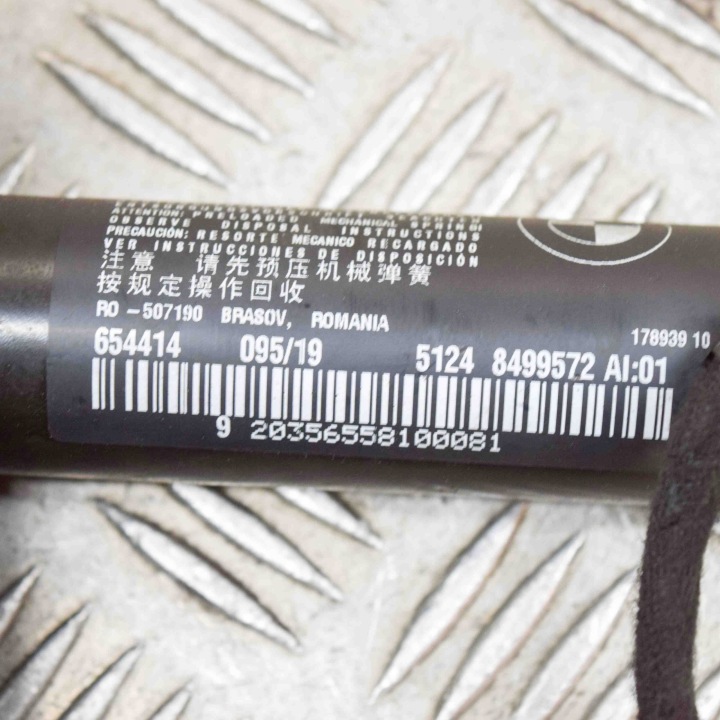 DROIT SERVOMOTEUR COUVERCLES DE COFFRE COUVERCLES DE COFFRE BMW 7 (G11, G12) 8499572 15033476 3.0L 195KW