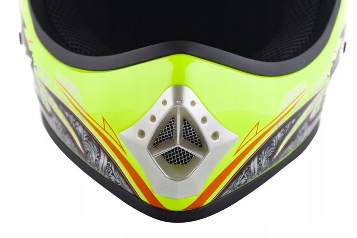 REGALO NA URODZINY CASCO CROSS DZIECIECY ENDURO QUAD XS+REKAWICE+GOGLE 