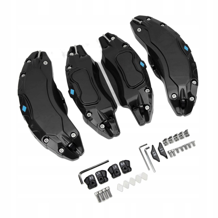 GARNITURE ÉTRIER REVÊTEMENT ÉTRIER FREINS 4PC POUR KONCENTRATU MODÈLE Y 1