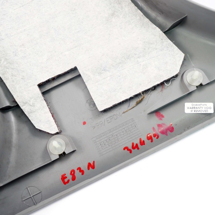 BMW E83 LCI X3 PROTECTION MONTANTS DROITE GRAU 3330530