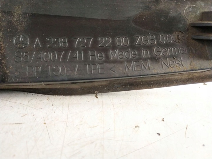 JOINT D'ÉTANCHÉITÉ VITRES PORTES AVANT AVANT CÔTÉ DROITE MERCEDES-BENZ E W238 238