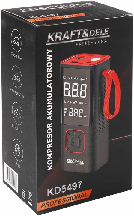 COMPRESSEUR AKUMULATOROWY 85W 7800MAH AUTOMOBILE COMPRESSEUR POMPE