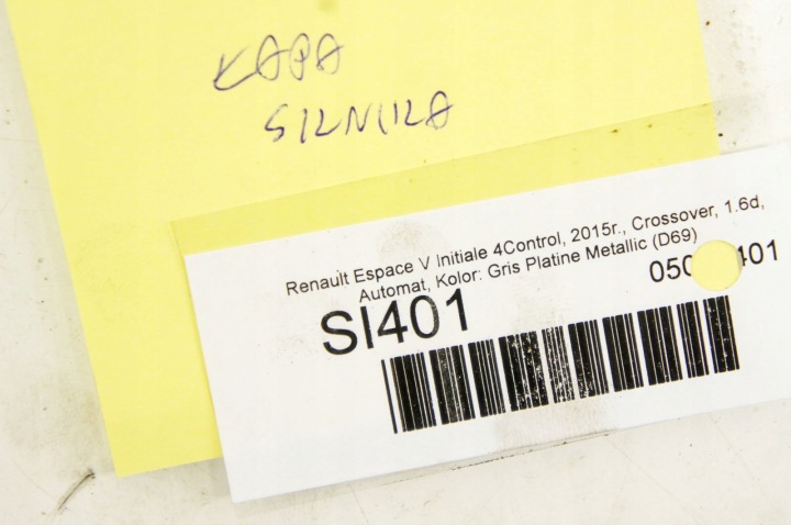 SI401 RENAULT ESPACE V 1.6D POIGNÉE SUPPORT MOTEUR