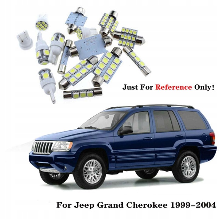 COLOR BLANCO LUZ DIODO LUMINOSO LED PARA JEEPA GRAND CHEROKEE WJ 