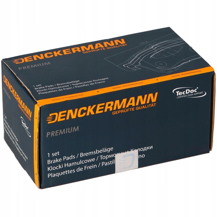 DENCKERMANN PLAQUETTES FREIN AVANT CITROEN JUNPER 15- FIAT DUCATO 15-