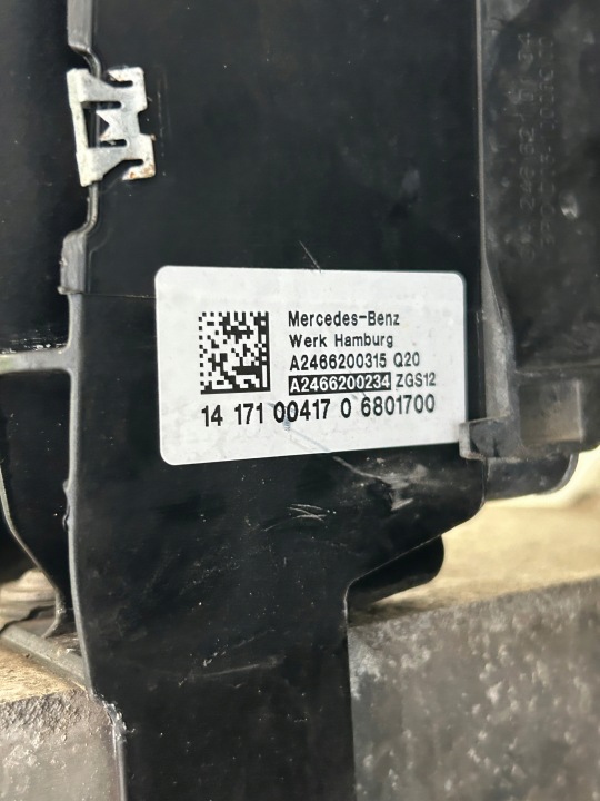 COMPLET PANNEAU AVANT RADIATEURS A-KLASA W176 B-KLASA W246,CLA W117,GLA X156