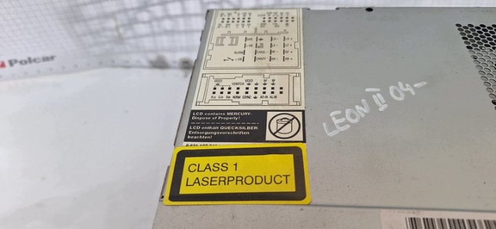 RADIO NAVIGATION SEAT LEON II 1P0035192
