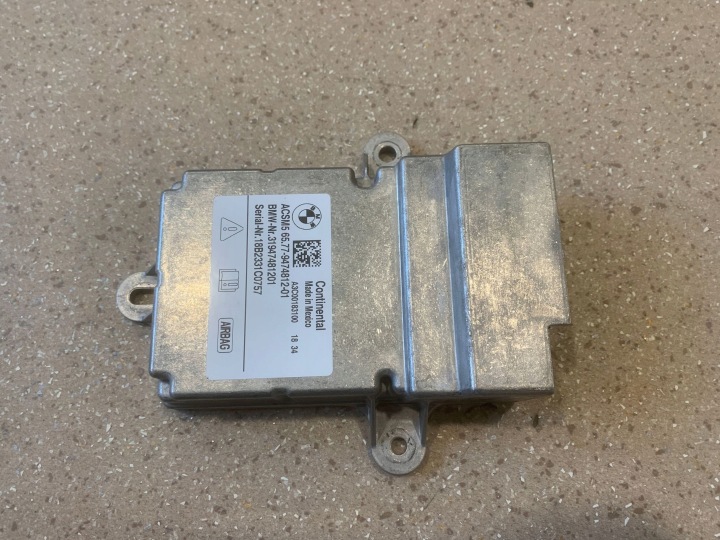 CONTRÔLEUR AIRBAG BMW X3 G01 9474812