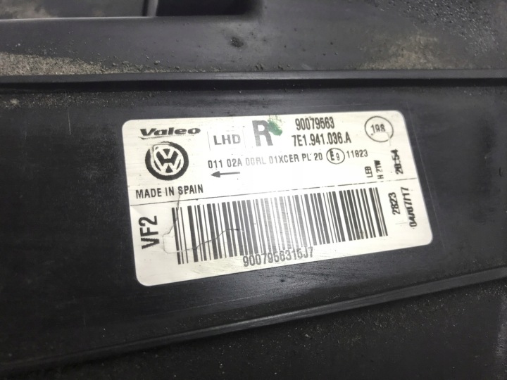 PHARE AVANT DROITE COMPLET LED VW T6 MULTIVAN 2015-19 7E1941036A