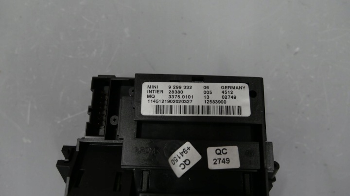 MINI R55 R56 R57 R58 R59 R60 R61 COMMUTATEUR DÉMARREUR STOP ENGINE 9299332