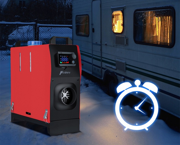 HEATING POSTOJOWE TYPE WEBASTO 5-8KW 12V DIESEL LCD 